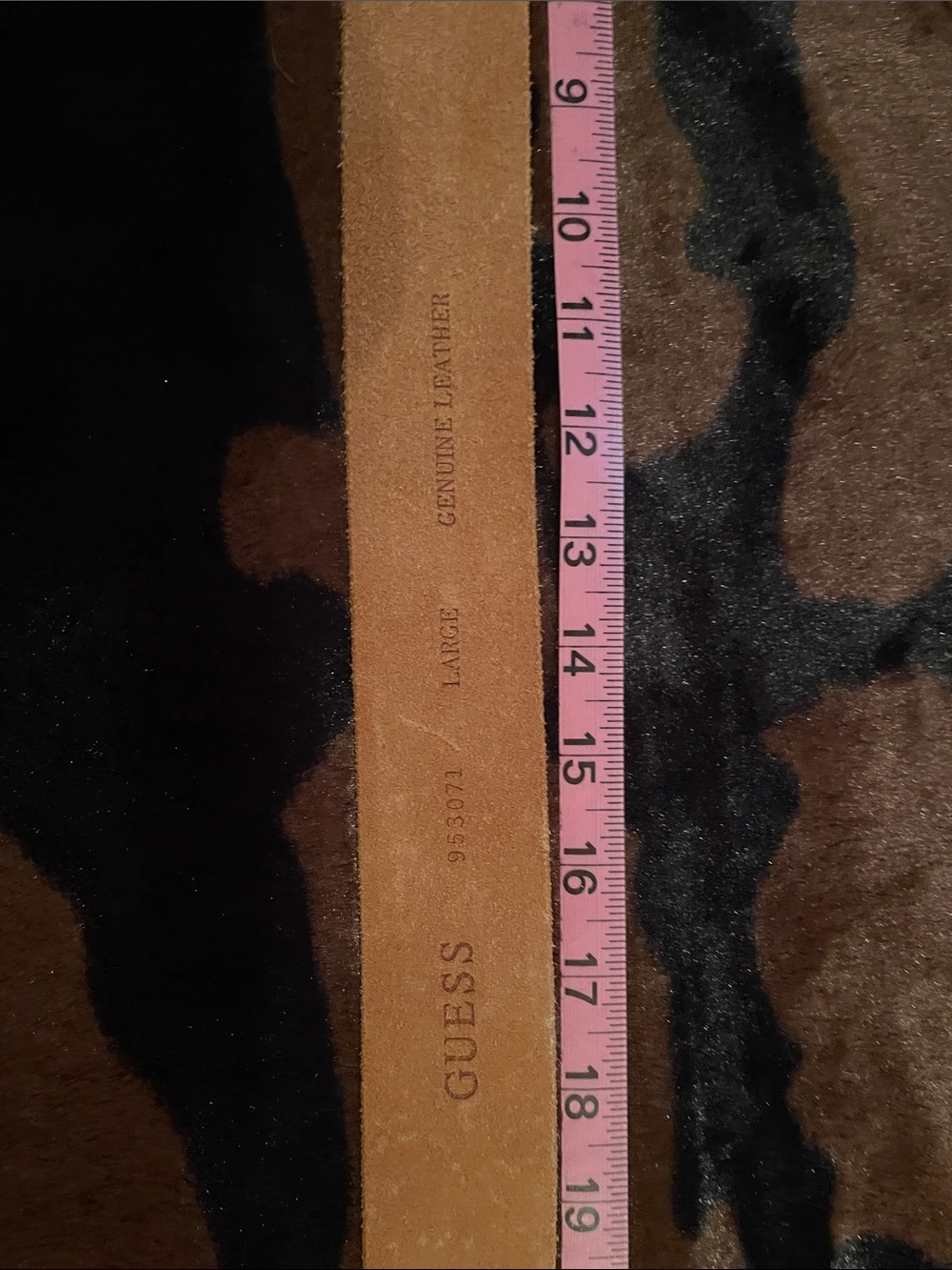 “Guess” Genuine Leather Western Belt! - Picture 6 of 6
